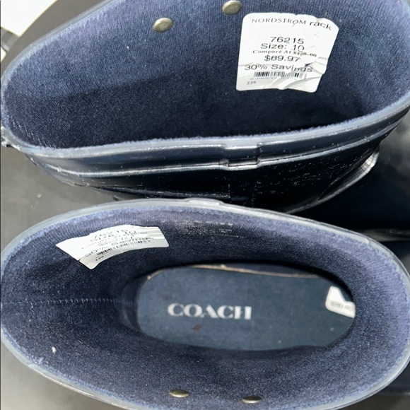 Coach Stylish Rain Boots - Picture 5 of 7